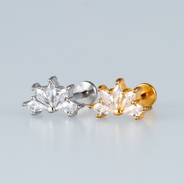 Piercing Steel Tragus Lotus
