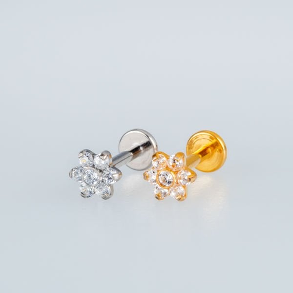 Piercing Titanyum Tragus Çiçek