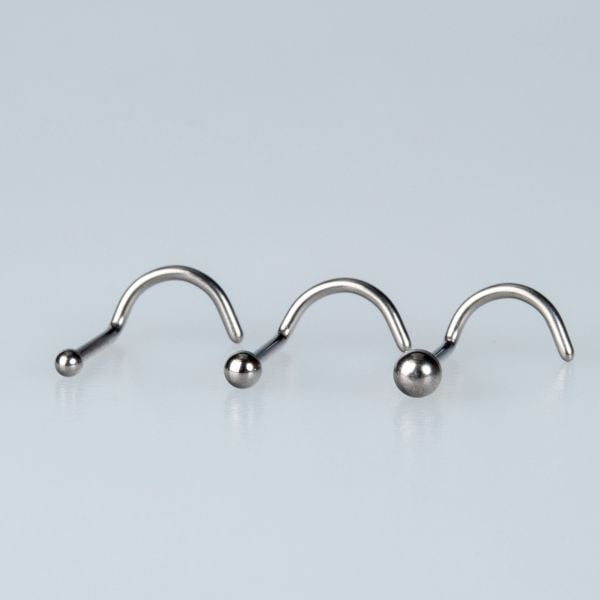 Piercing Titanium Nose Ring Thickness 1mm