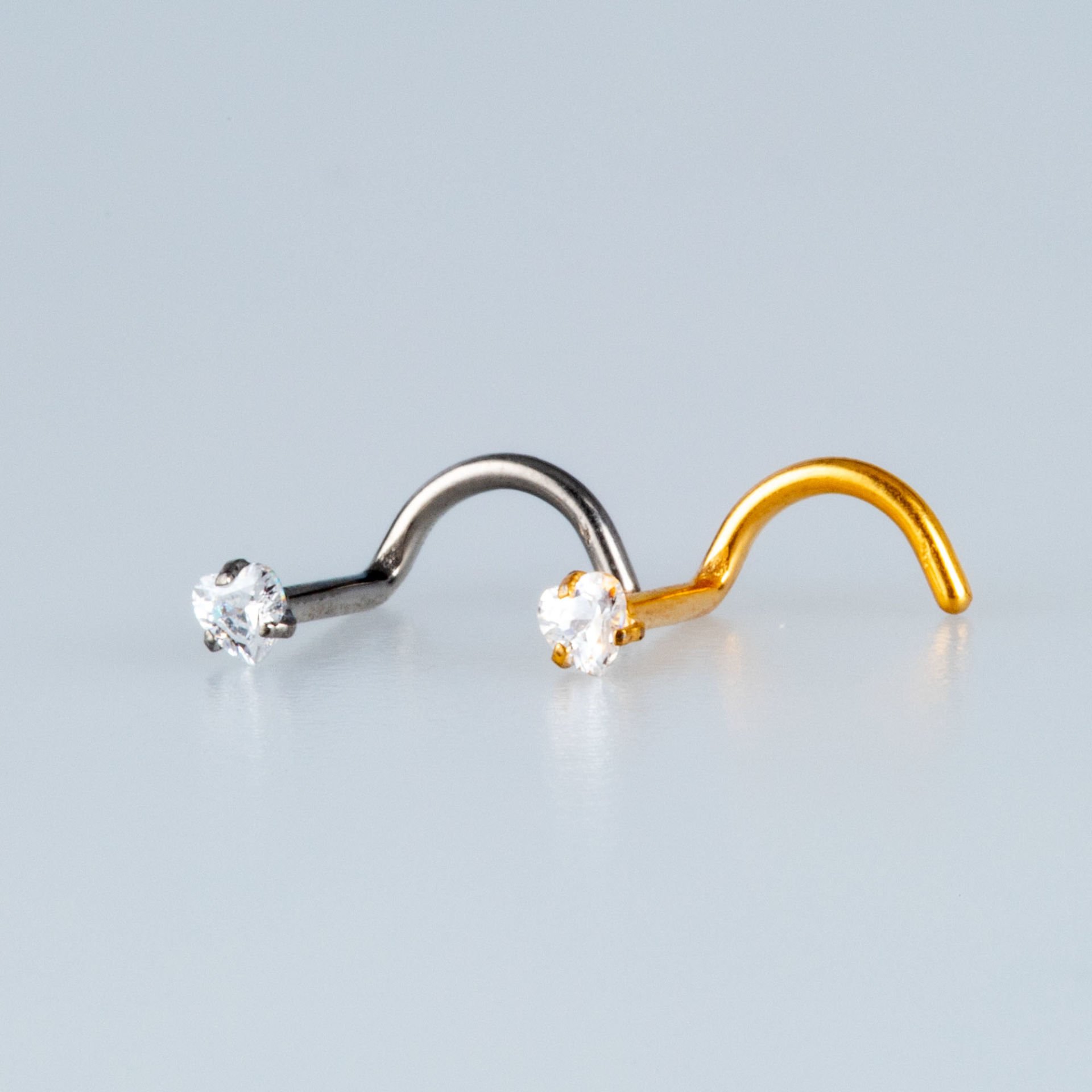 Titanyum Hızma Kalp 2.5mm Taş Kalınlık 1mm