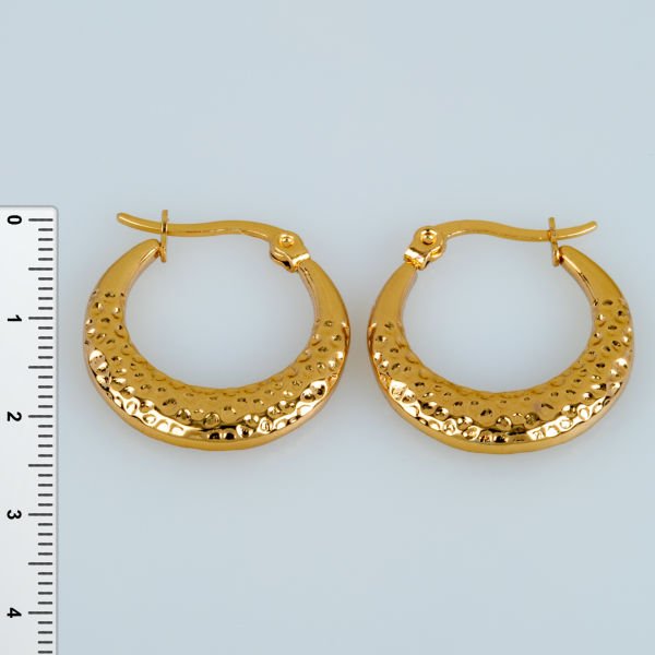 Steel Earring Pair