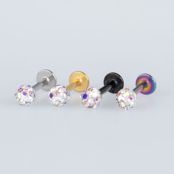 Piercing Labret Shambala Waxless 3.5mm Ball