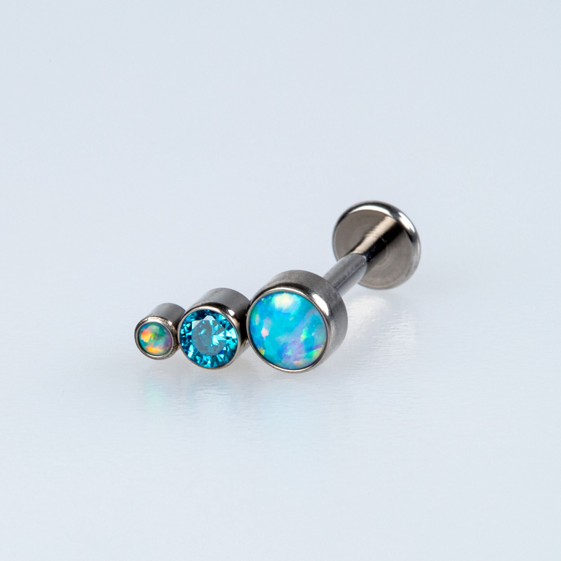 Piercing Titanyum Tragus Opal