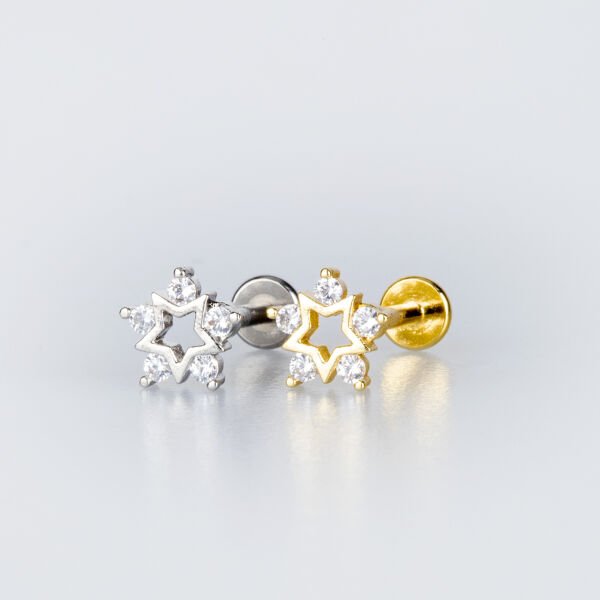 Piercing Tragus Star