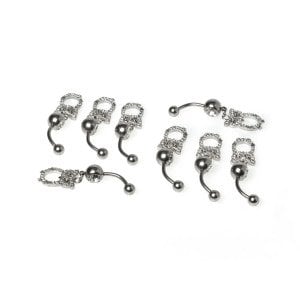 Piercing Göbek Taşlı