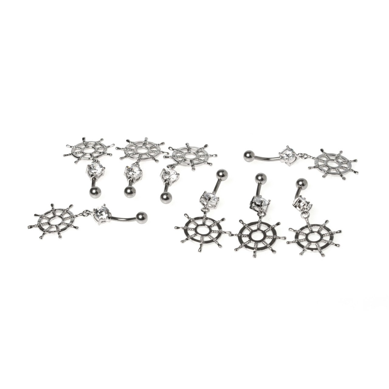 Piercing Göbek Taşlı