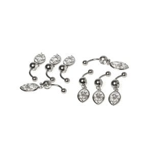 Piercing Göbek Taşlı