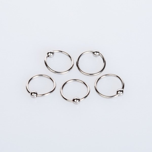 Hızma Halka Sabit 2.5mm toplu kalınlık 1mm Beyaz
