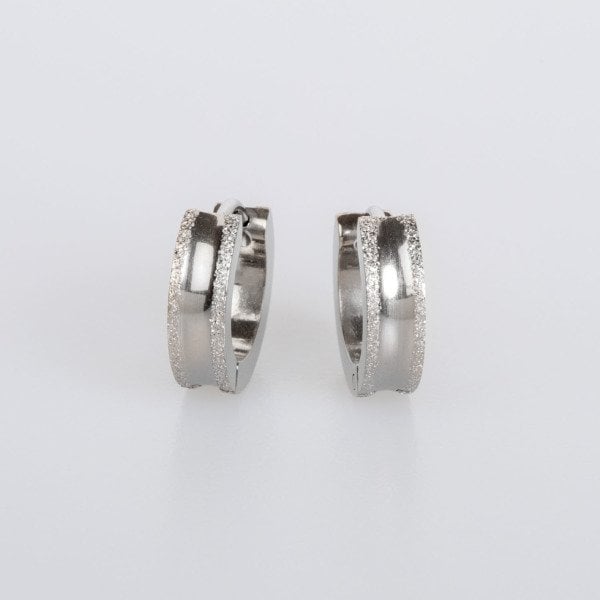Steel Earrings - Pair