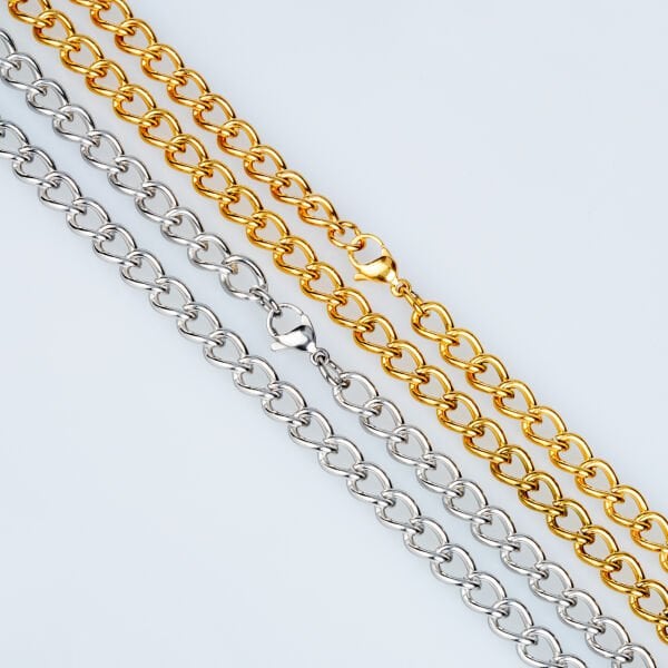 Steel Chain Necklace 6mm