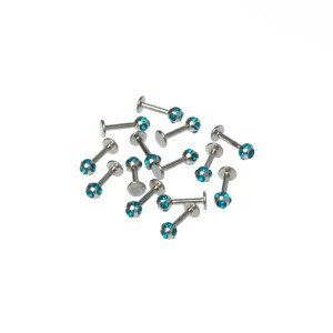 Piercing Labret 3mm Stone Ball