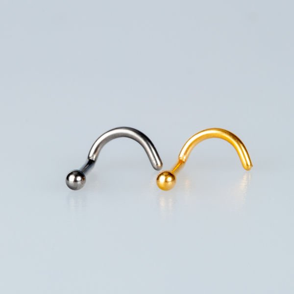 Piercing Nose Ring Top 2.5mm Thickness 0.8mm