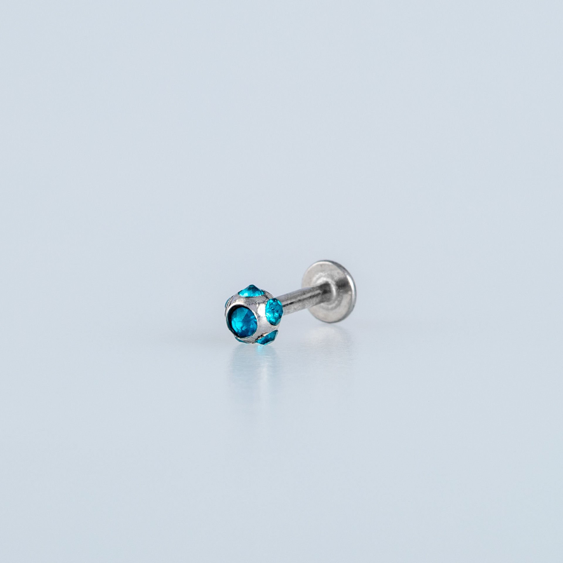 Piercing Labret 3mm Stone Ball