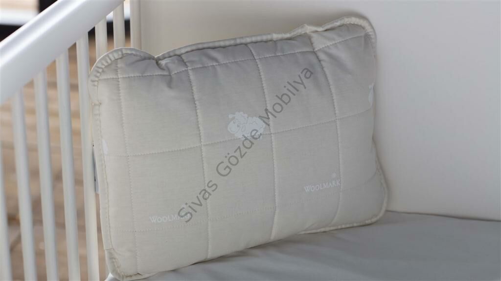 Bellona Natural Line Yün Bebek Yastığı 40x30