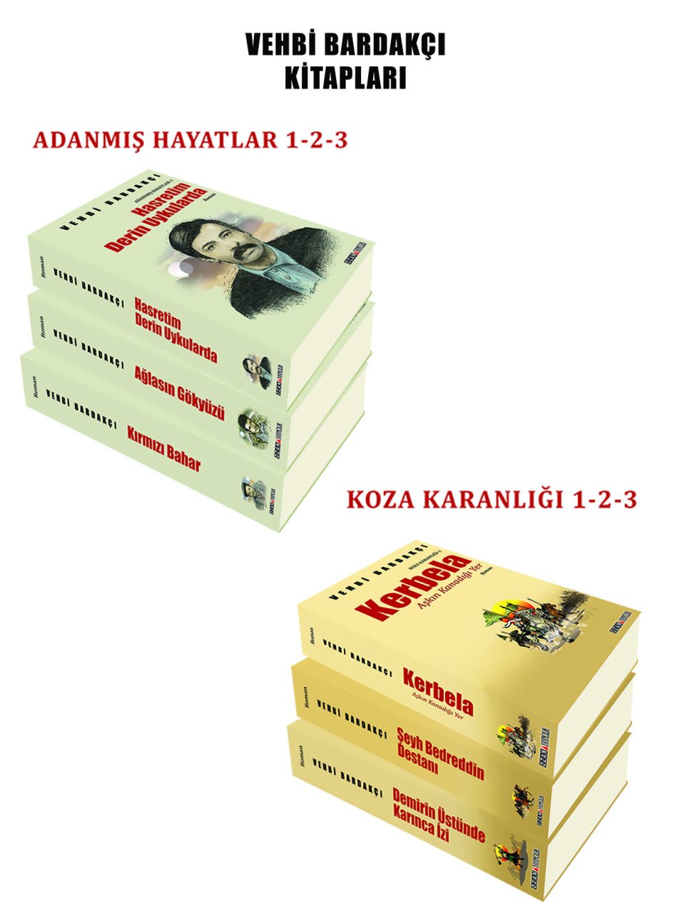 KOZA KARANLIĞI VE ADANMIŞ HAYATLAR SET - 6 KİTAP