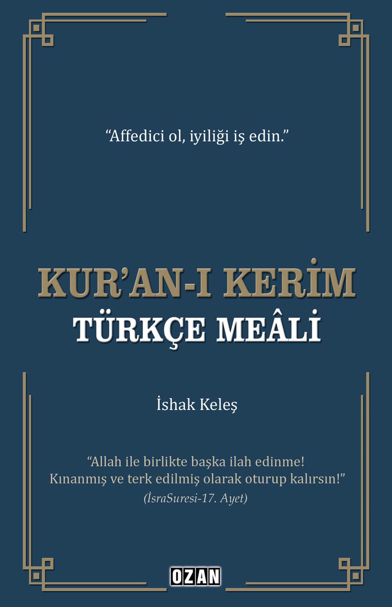 KUR'AN-I KERİM - Türkçe Meali