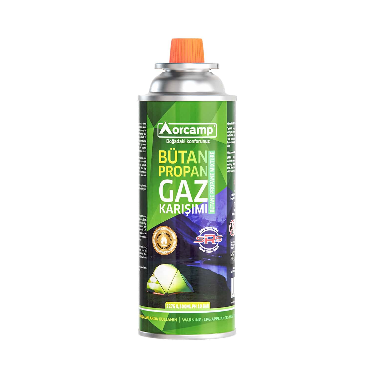 Orcamp 227 Gram Gaz Kartuşu