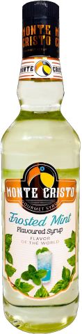 Monte Cristo Buzlu Nane (Frosted Mint) Aromalı Şurup 700 ml.