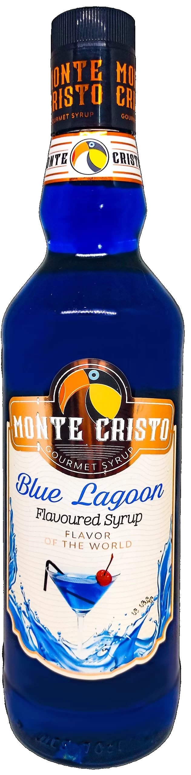 Monte Cristo Mavi Lagün (Blue Lagoon) Aromalı Şurup 700 ml.