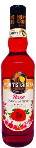 Monte Cristo Gül (Rose) Aromalı Şurup 700 ml.