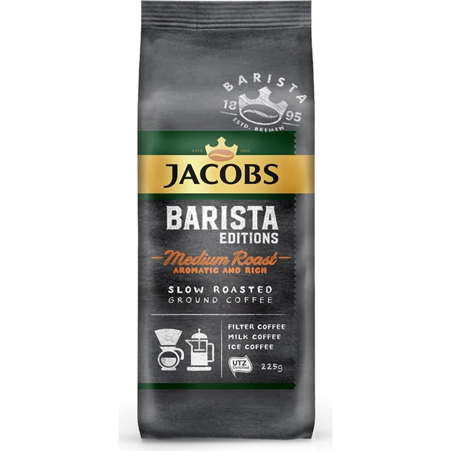 Jacobs Barista Editions Medium Roast 225 gr Filtre Kahve