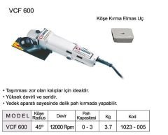 VCF-600 / 45° El Tipi Seyyar Pah Kırma Makinası