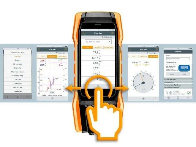 Testo 300 Set 4 Baca Gazı Analiz Cihazı