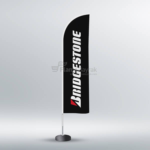 Bridgestone Siyah Yelken Bayrağı