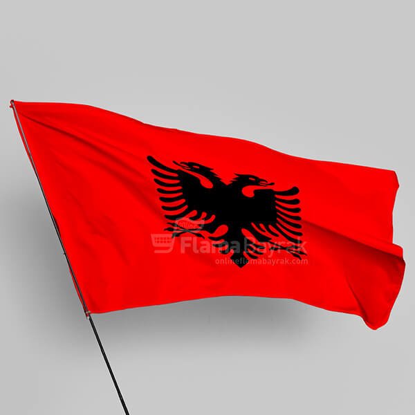 Arnavutluk Sopalı Bayrağı