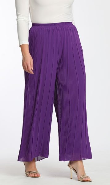 Pliseli Büyük Beden Pantolon 1970