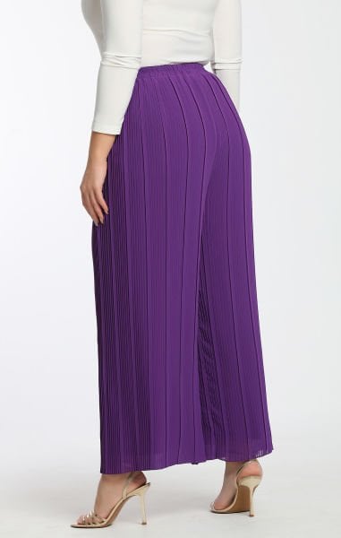 Pliseli Büyük Beden Pantolon 1970