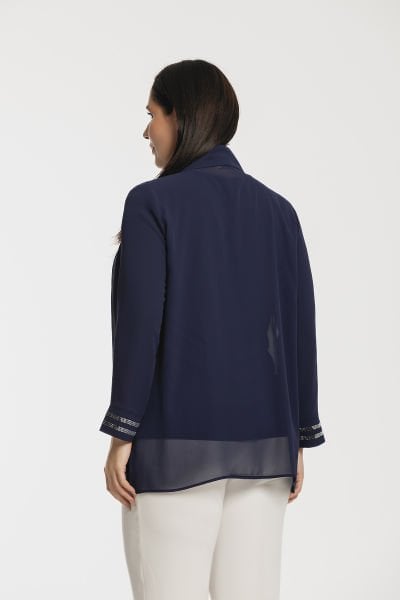 Katlama Yakalı Büyük Beden Kadın Takım 9000