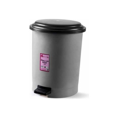 A Form 3 Litre Pedallı Plastik Çöp Kovası