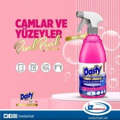 DASTY PARFÜMLÜ CAM & CAM YÜZEY TEMİZLEYİCİ 700 ML