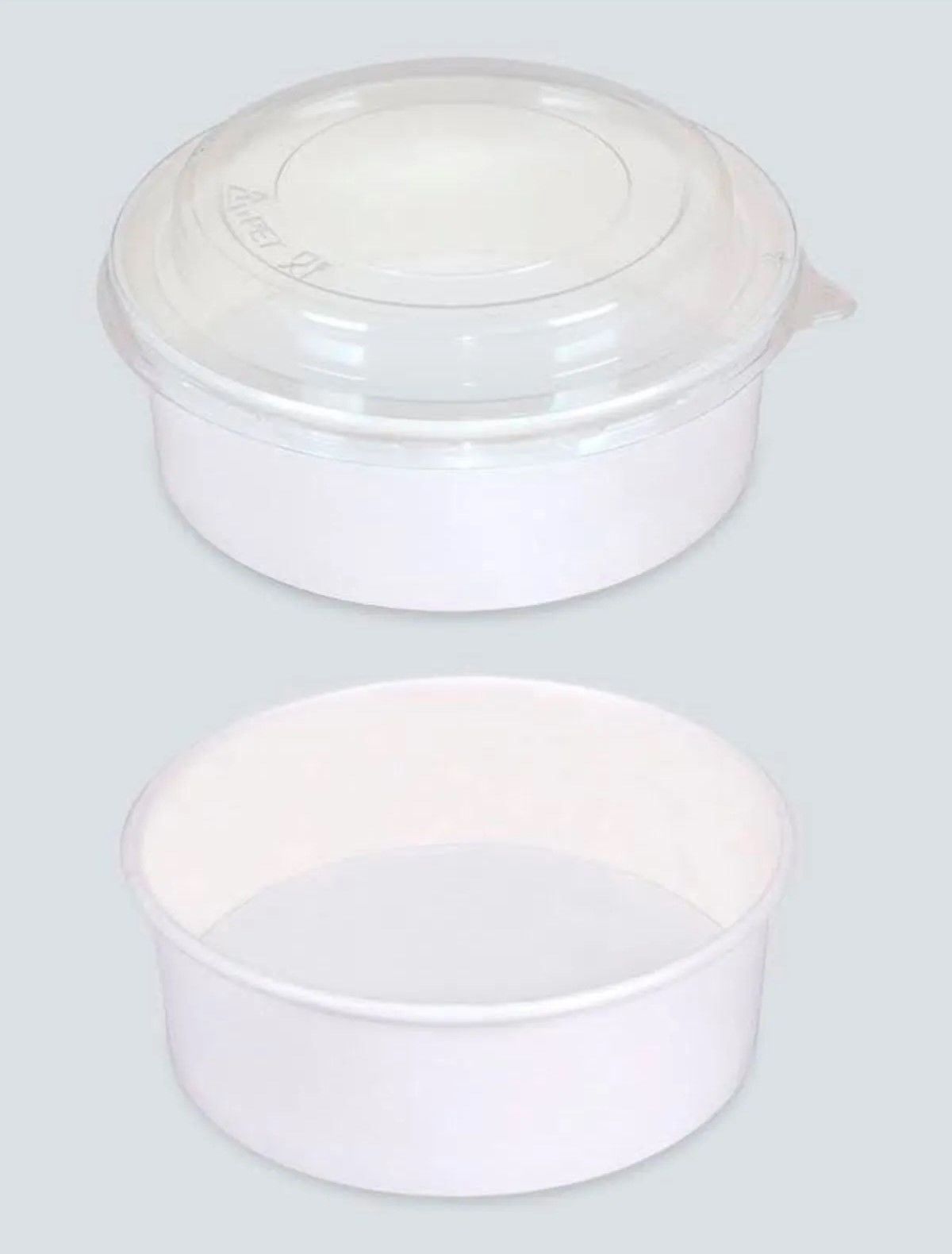 KARTON SALATA KASE + KAPAK 750 CC BEYAZ