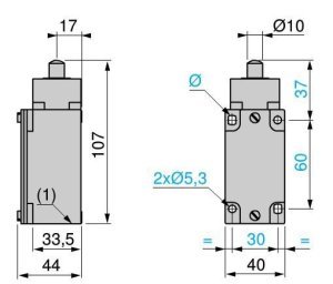 XCKJ161 Metal Pimli Limit Switch