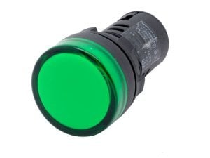 22mm Yeşil Ledli Sinyal Lambası 220V AC GWEST