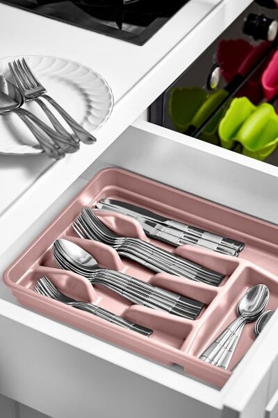 Okyanus Home Renkli Çekmece İçi Kaşıklık