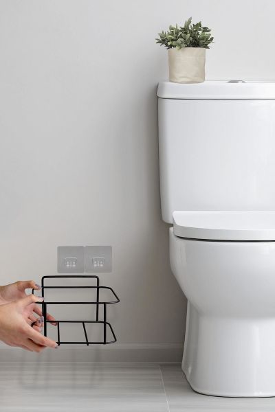 Okyanus Home Siyah Eko Magic Askılı Kare Mina Çöp Kovası