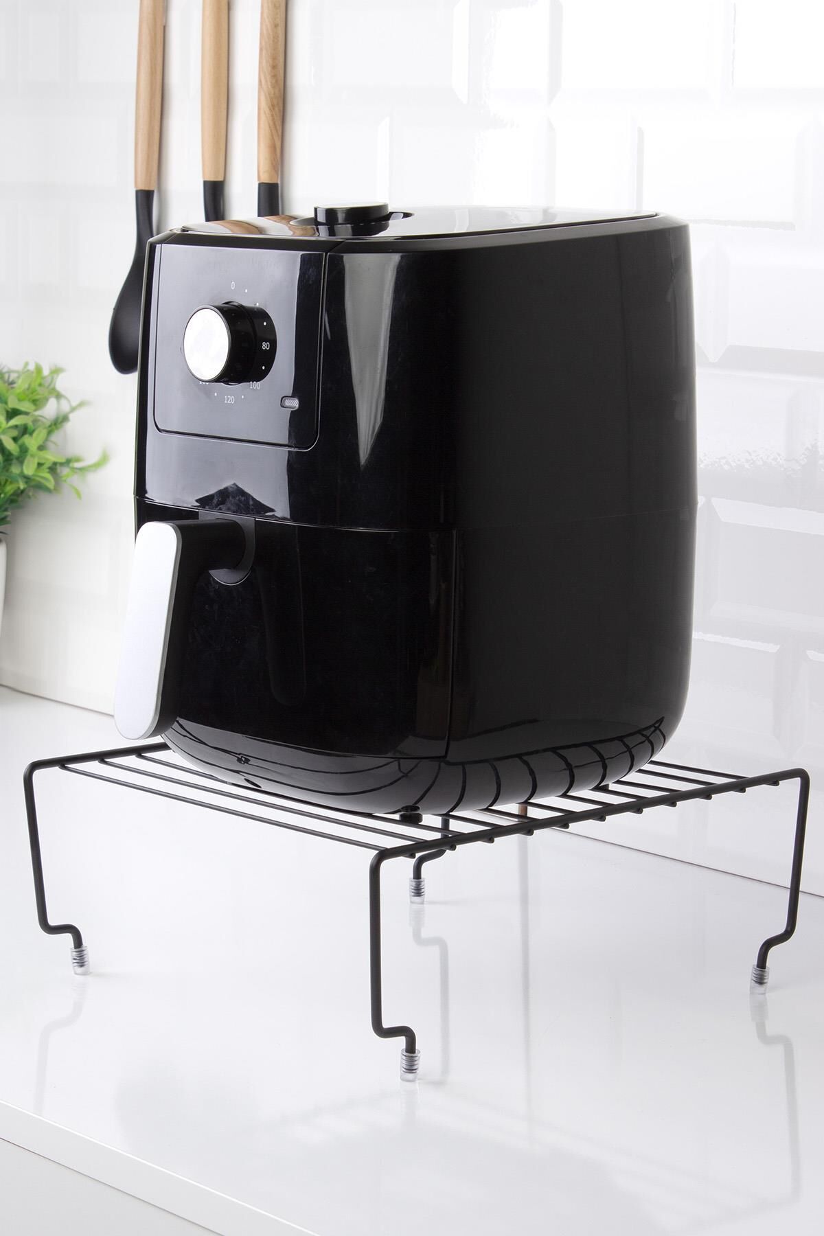 Okyanus Home Siyah Airfryer Standı