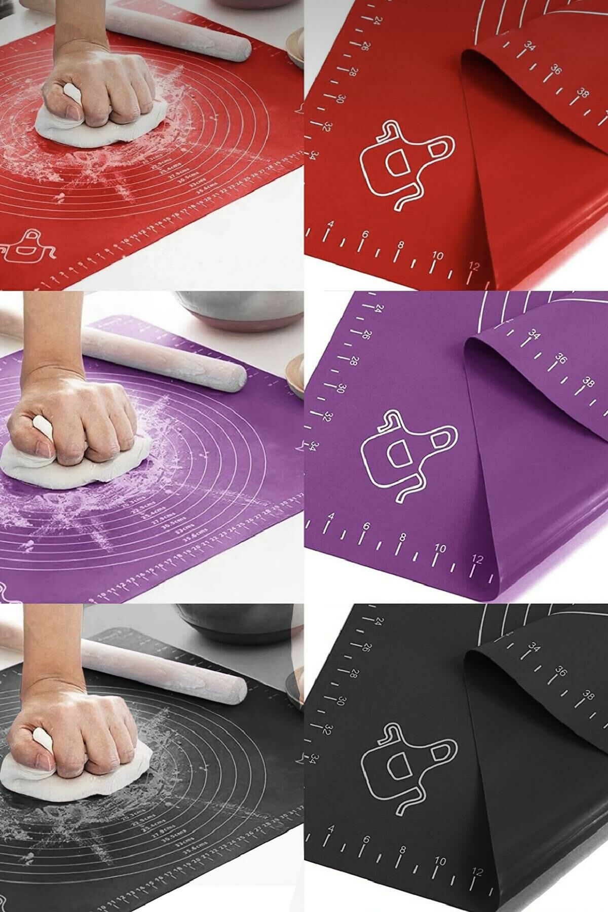 Okyanus Home Silikon Hamur Matı 40x50 cm