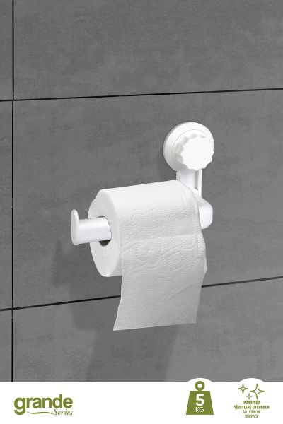 Okyanus Home Grande WC Kağıtlık 2 Fonksiyonlu - ister yapıştır, ister vidala