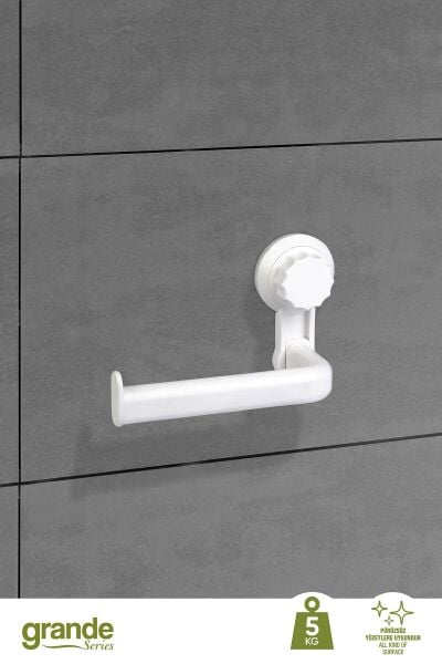 Okyanus Home Grande WC Kağıtlık 2 Fonksiyonlu - ister yapıştır, ister vidala