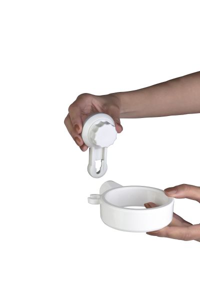 Okyanus Home Grande Saç Kurutmalık Aparatı 2 Fonksiyonlu - İster yapıştır, ister vidala