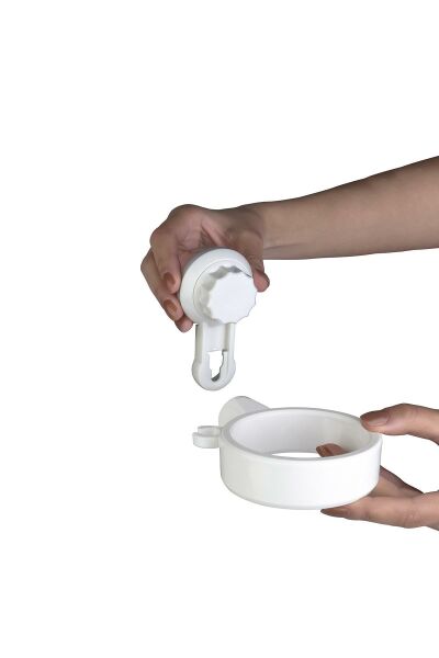 Okyanus Home Grande Saç Kurutmalık Aparatı 2 Fonksiyonlu - İster yapıştır, ister vidala