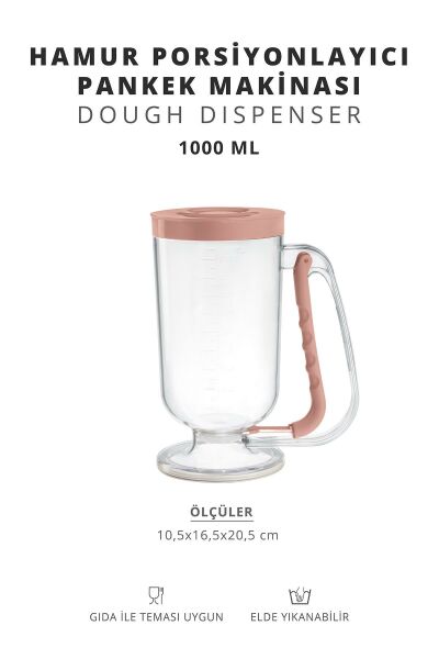 Okyanus Home Pudra Ölçülü Hamur Porsiyonlayıcı