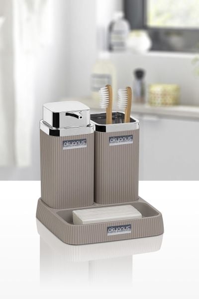 Okyanus Home Stella Vizon Kromlu Lavabo Seti