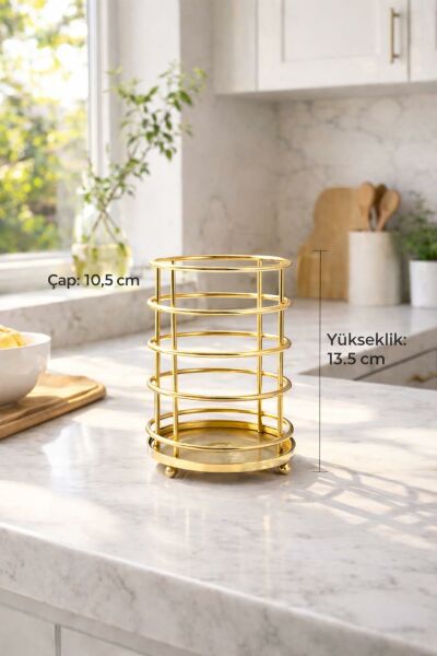 Okyanus Home Gold Lux Helezon Kaşıklık