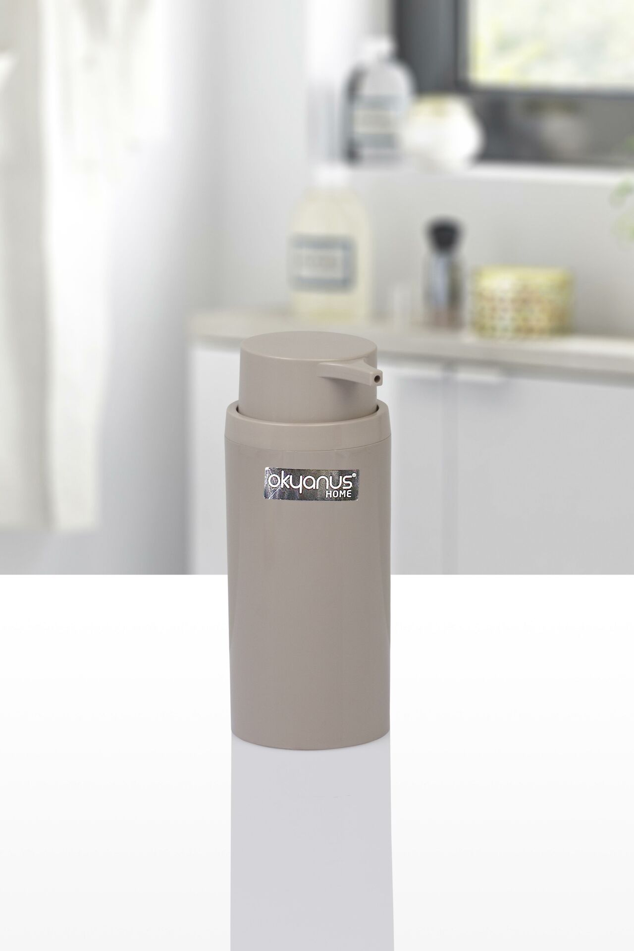 Okyanus Home Vizon Yuvarlak Sıvı Sabunluk