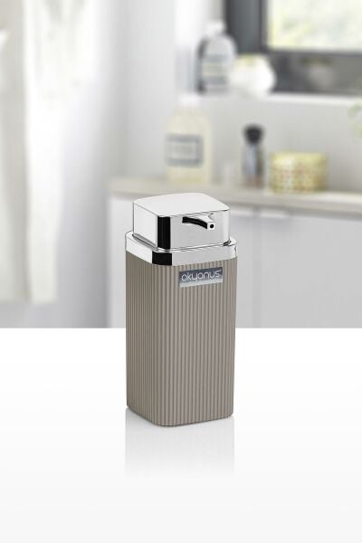 Okyanus Home Stella Kromlu Vizon Sıvı Sabunluk